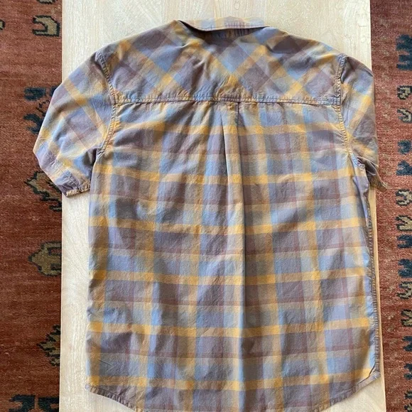 PRANA Men's Plaid Shirt Large *PRICE REDUCED* - Picture 4 of 8